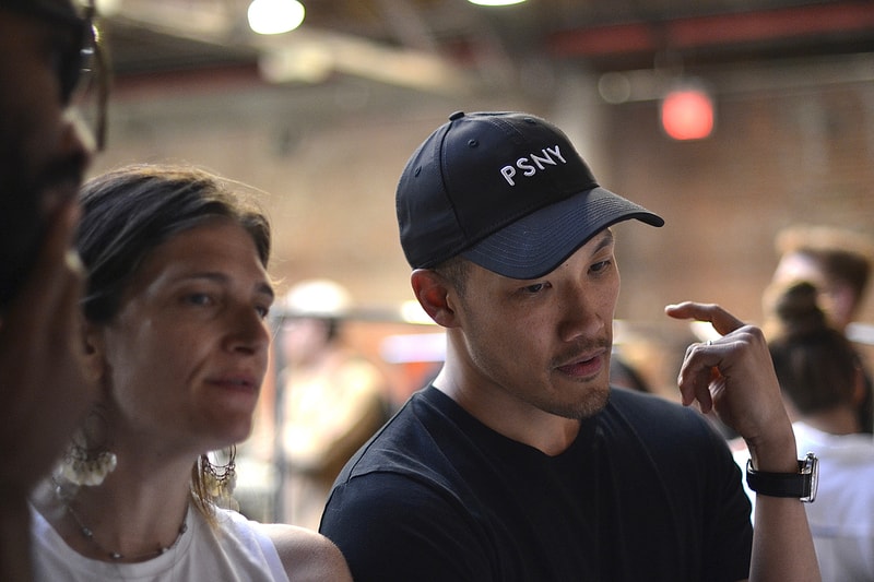 Backstage at Public School NYC Spring Summer 2017 Runway Show
