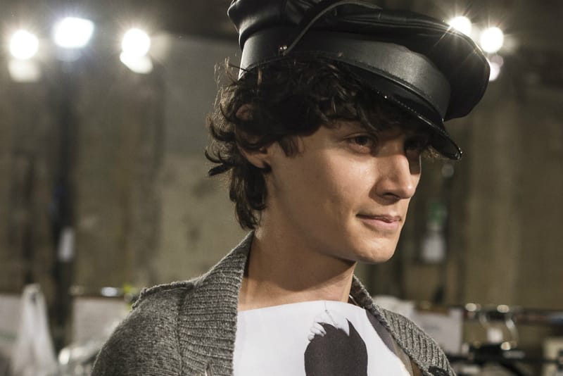 A Glimpse Backstage at the Raf Simons 2017 Spring/Summer Collection 