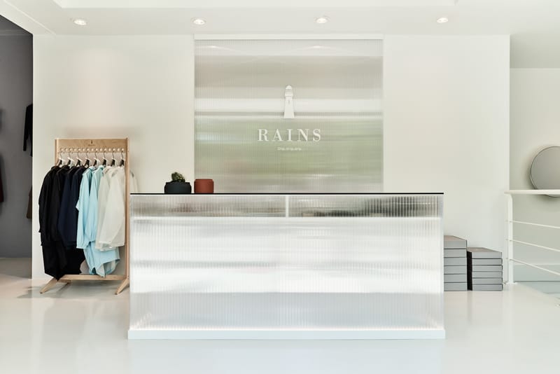 Rains Concept Store in Aarhus, Denmark Exemplifies Its Ultra-Clean Aesthetic