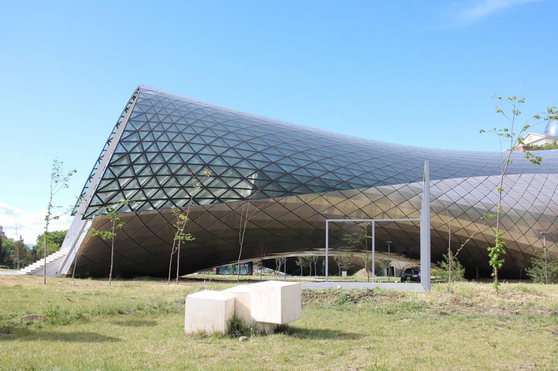 Rhike Park Music Theater and Exhibition Hall by Fuksas
