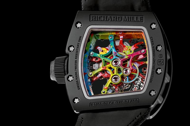 Richard Mille Graffiti Tourbillon By Kongo Hypebeast