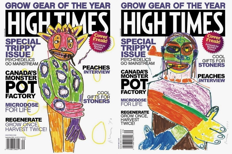 Richard Prince Illustrates Two Covers for 'High Times'
