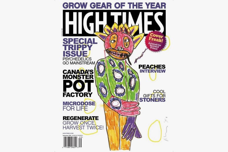 Richard Prince High Times Cover Illustrations