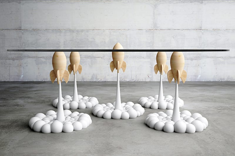 Blast Into the Past With This Nostalgia-Rousing Coffee Table