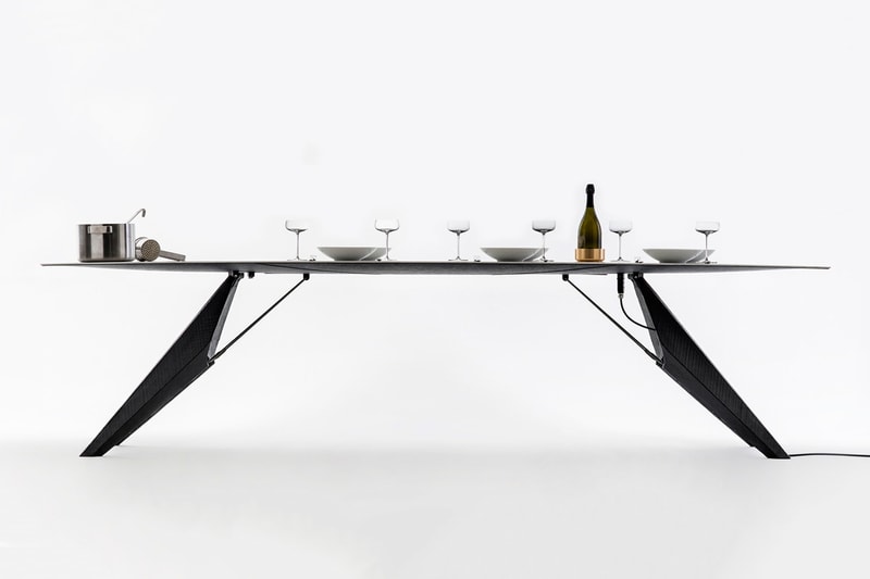 SapienStone Smart Slab Dining Table
