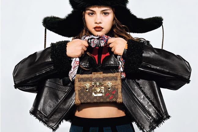 Selena Gomez's First High Fashion Campaign With Louis Vuitton