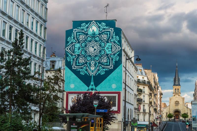 Shepard Fairey Unveils Second Piece in Earth Crisis Series