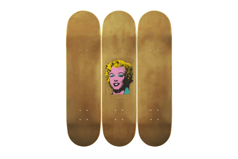 Skateroom Creates Warhol Skate Decks with the Beyeler Foundation