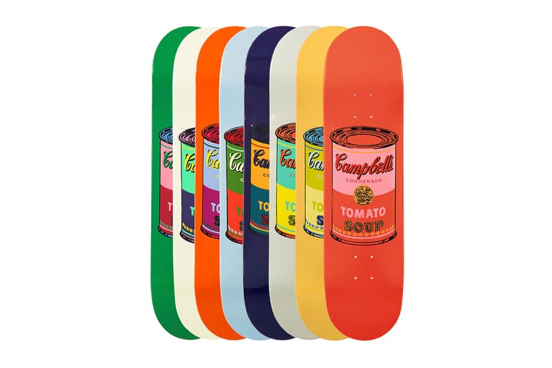 Skateroom Creates Warhol Skate Decks with the Beyeler Foundation