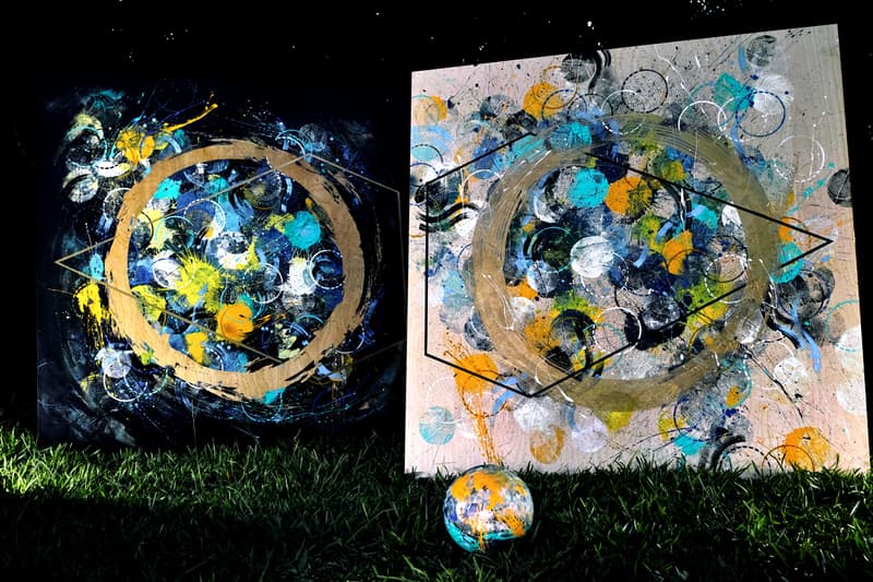 Stephen Curry Footwork Painting by MEGGS