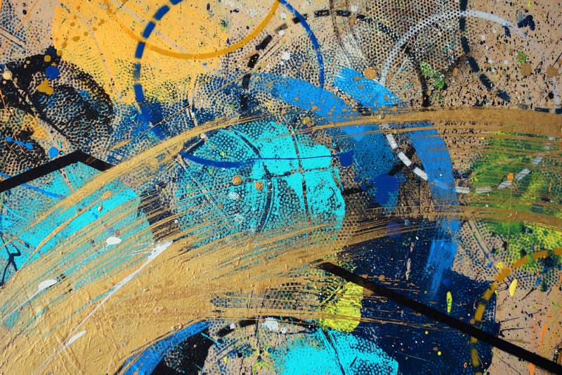 Stephen Curry Footwork Painting by MEGGS