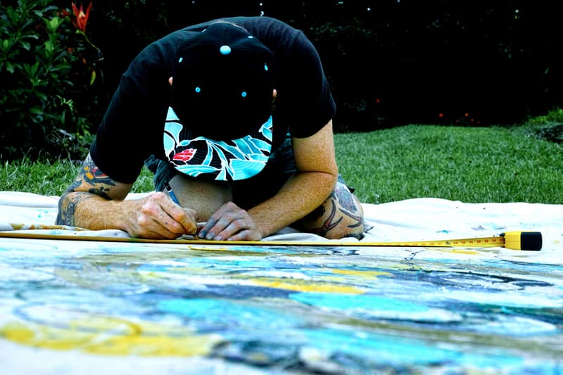 Stephen Curry Footwork Painting by MEGGS