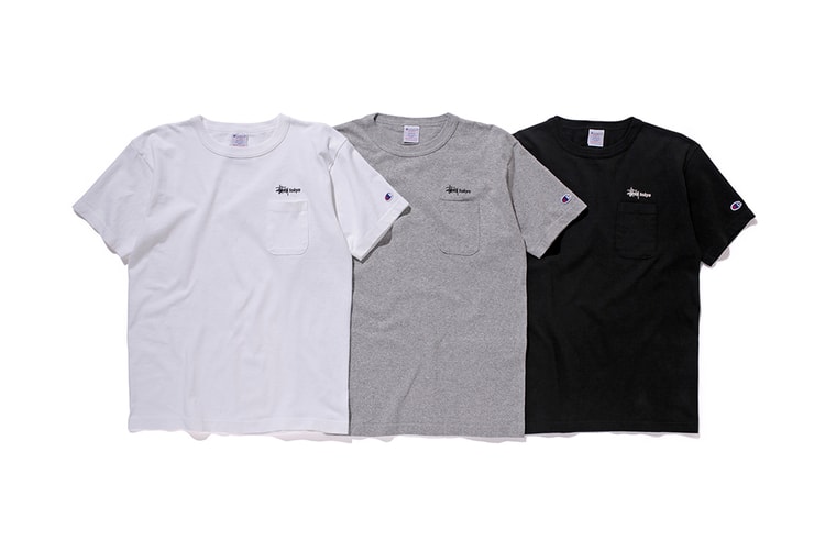 Stussy & Champion Drop More 2016 Spring/Summer Tees