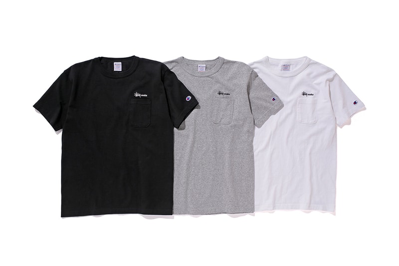 Stussy x Champion 2016 Spring/Summer "Tokyo" & "Osaka" Tees