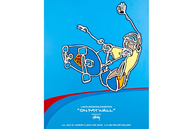 Stüssy Japan Will Celebrate Lance Mountain's Artwork With "On My Wall" Exhibition