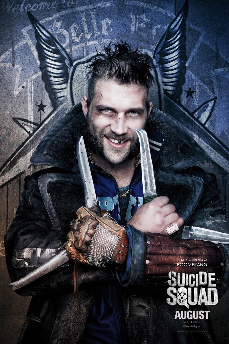 11 'Suicide Squad' character posters feature Joker, Harley Quinn, and more