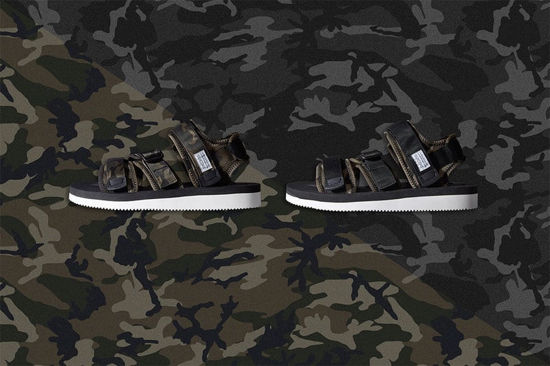 END. x SUICOKE KISEE-V "Camo" Sandal Pack