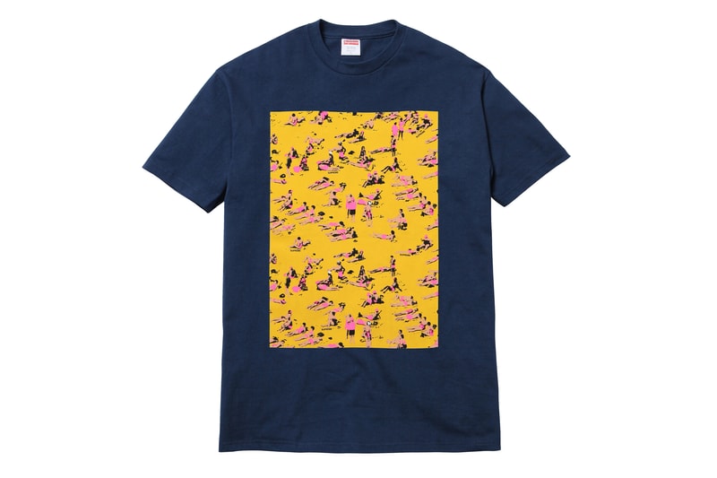 Supreme 2016 Summer T-shirts St Ides and WS Burroughs