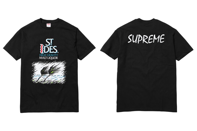 Supreme 2016 Summer T-shirts St Ides and WS Burroughs