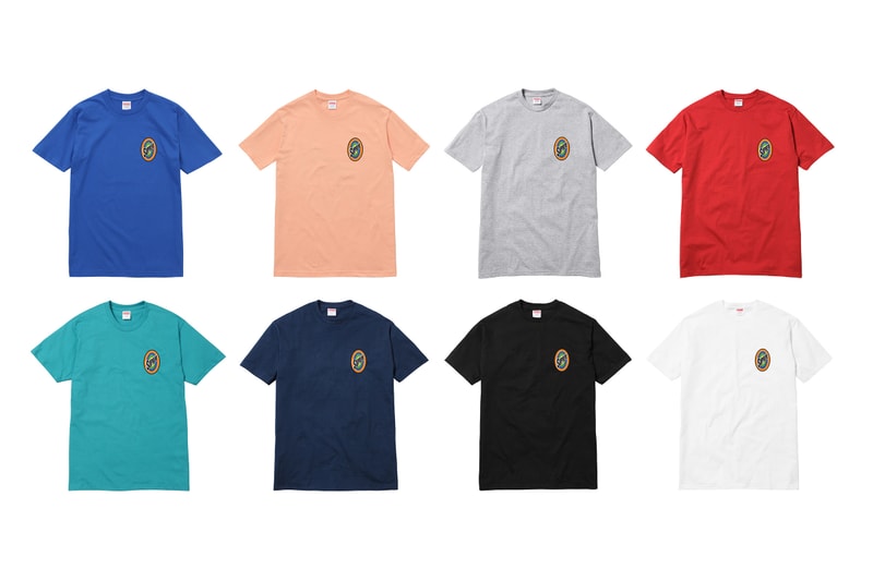 Supreme 2016 Summer T-shirts St Ides and WS Burroughs