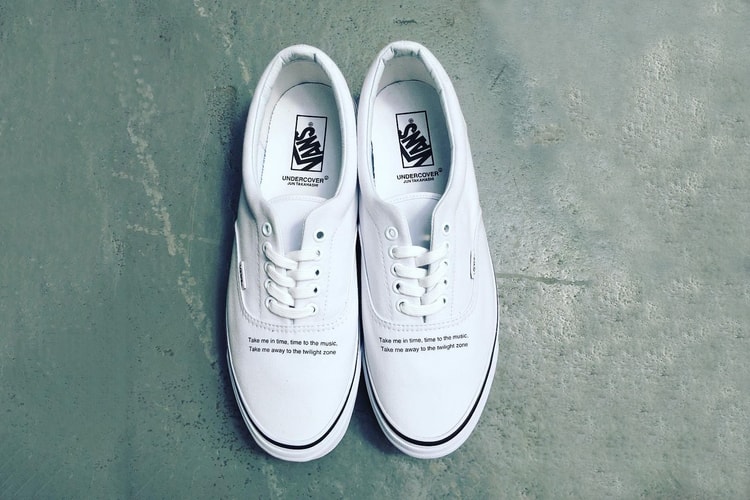 Here's a Closer Look at UNDERCOVER's Vans Era