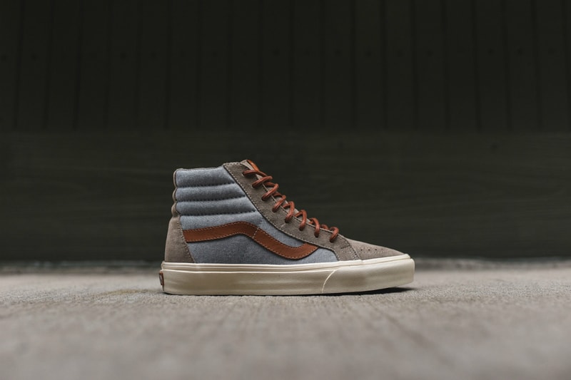 Vans Sk8-Hi Reissue DX Tonal Grey and Chambray Colorway
