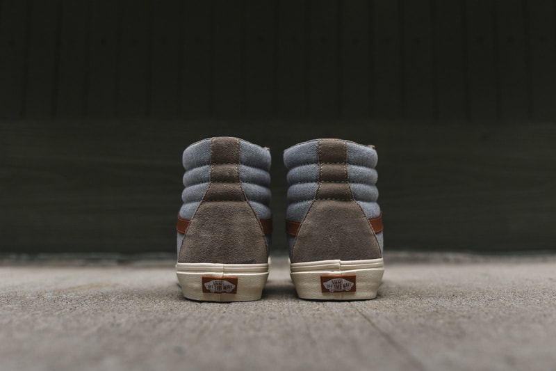Vans Sk8-Hi Reissue DX Tonal Grey and Chambray Colorway