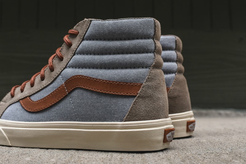 Vans Sk8-Hi Reissue DX Tonal Grey and Chambray Colorway