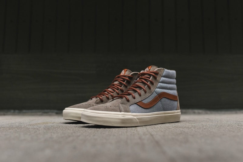 Vans Sk8-Hi Reissue DX Tonal Grey and Chambray Colorway