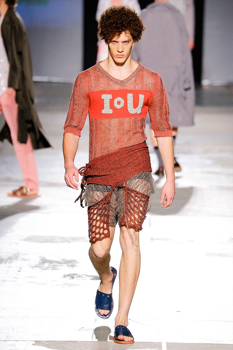 Vivienne Westwood Spring Summer 2017 Addresses Julian Assange