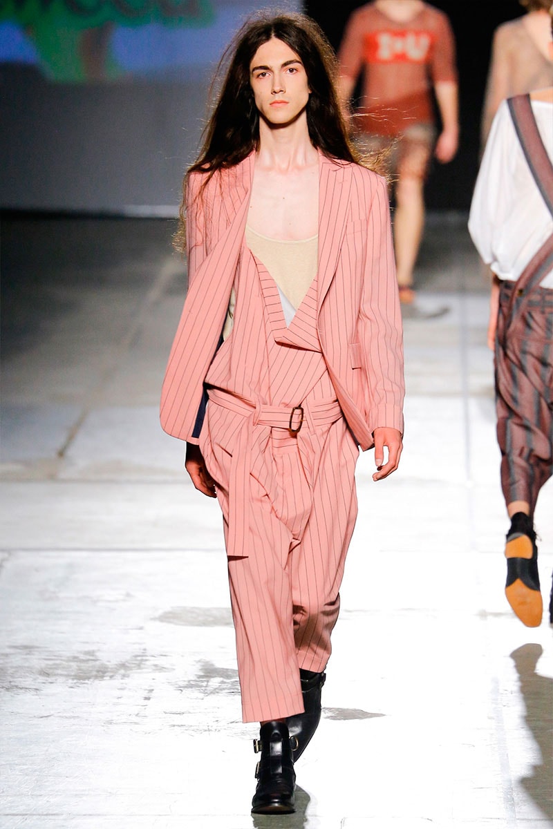 Vivienne Westwood Spring Summer 2017 Addresses Julian Assange