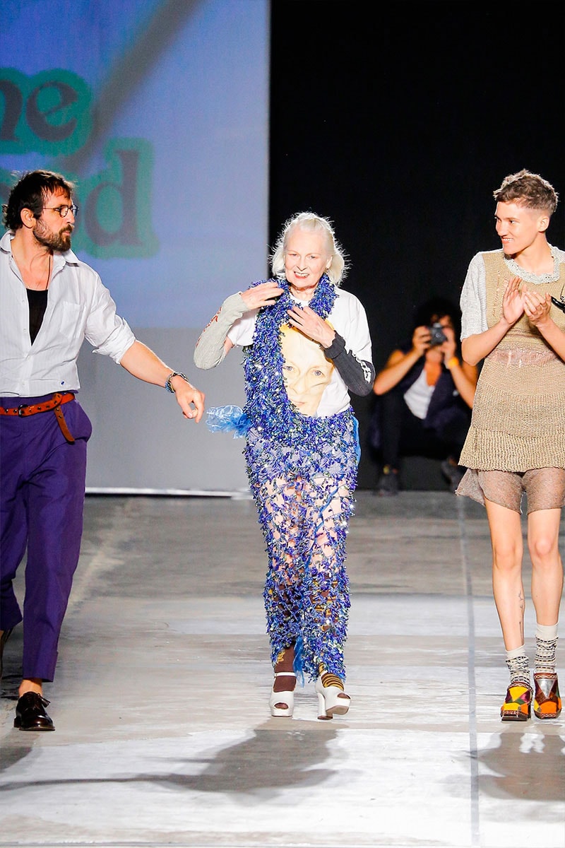 Vivienne Westwood Spring Summer 2017 Addresses Julian Assange