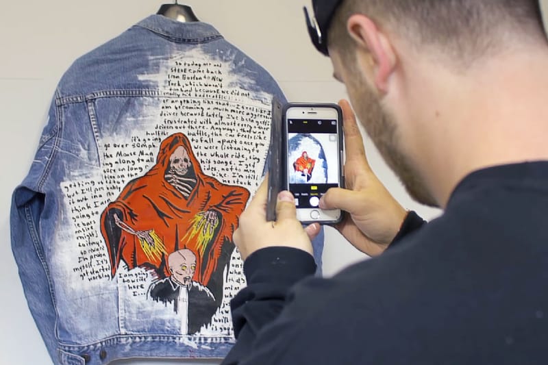 Here’s Your Chance to Win a One-of-a-Kind Grim Reaper Jacket Painted by Warren Lotas