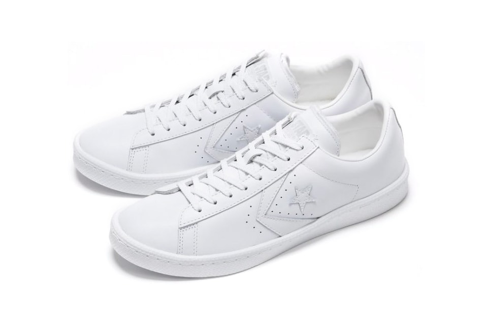 White Atelier By Converse Pro Leather Ox Low Hypebeast White Atelier By Converse Pro Leather Ox Low Hypebeast