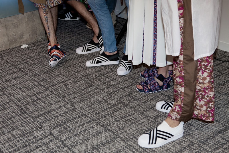 White Mountaineering adidas Spring Summer 2017 Backstage