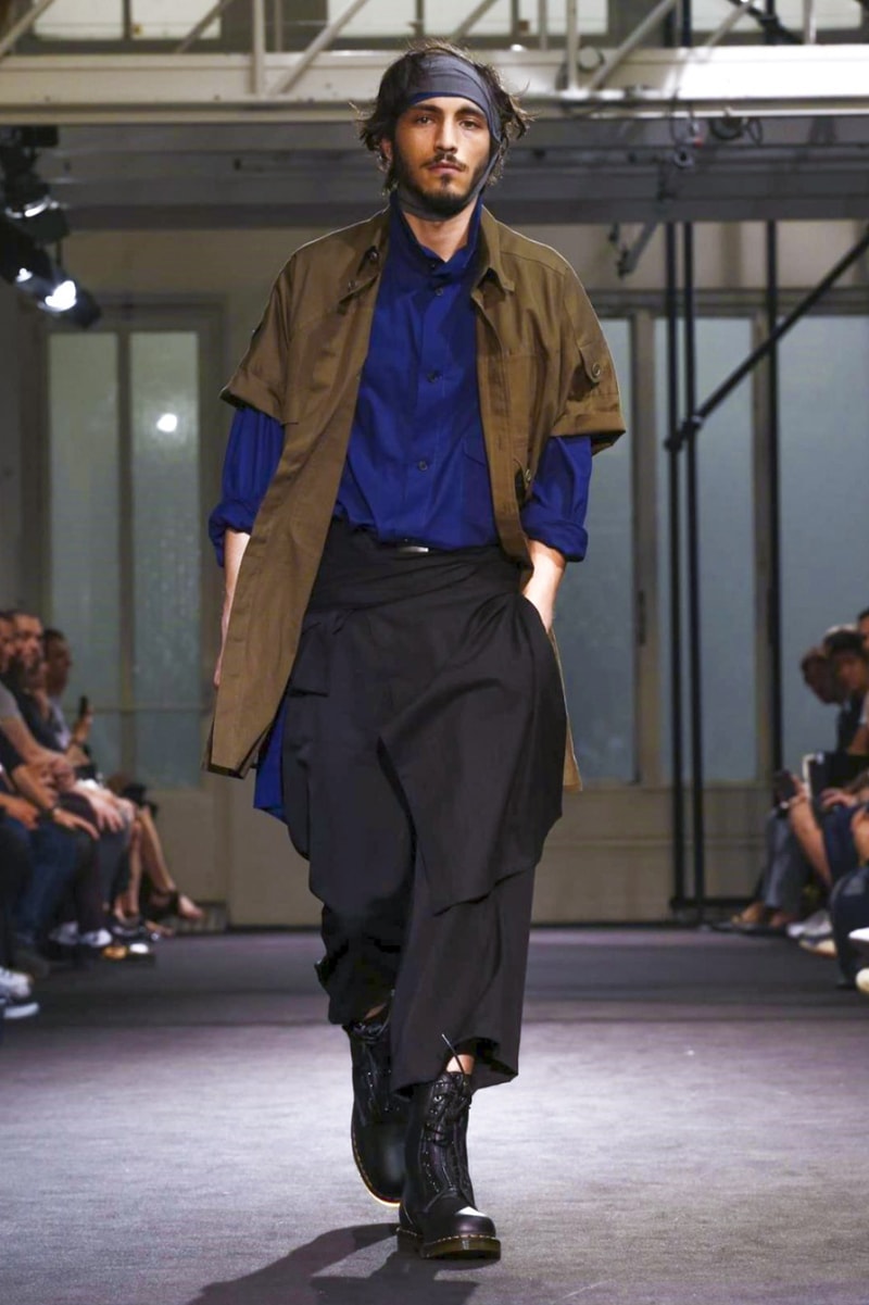 Yohji Yamamoto 2017 Spring/Summer Menswear Collection