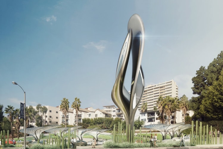 Zaha Hadid, Gensler and More Proposed These Futuristic Billboard Designs for LA's Sunset Strip