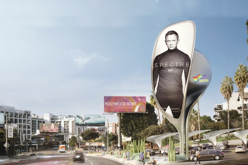 Zaha Hadid Gensler Architects Billboard Designs Sunset Strip