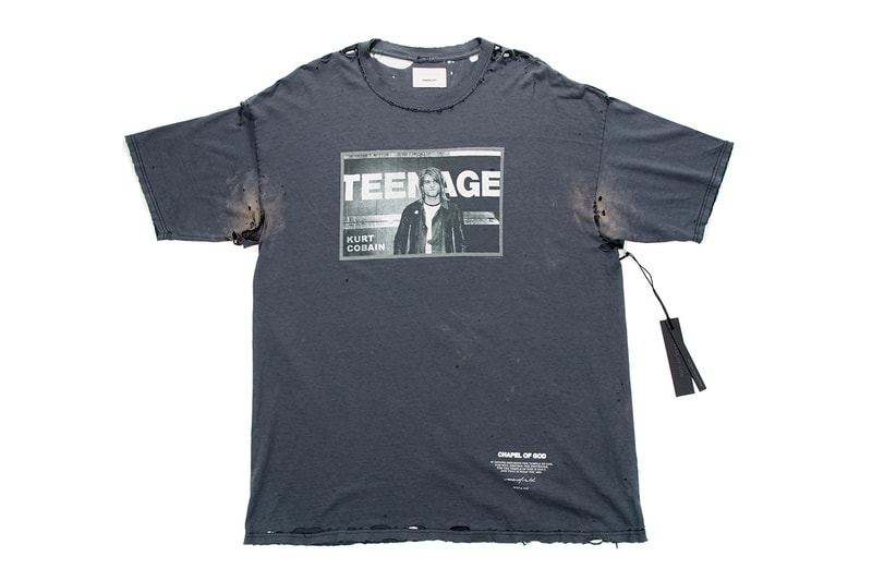 Jerry Lorenzo Chapel of God Vintage Band Tee Collection