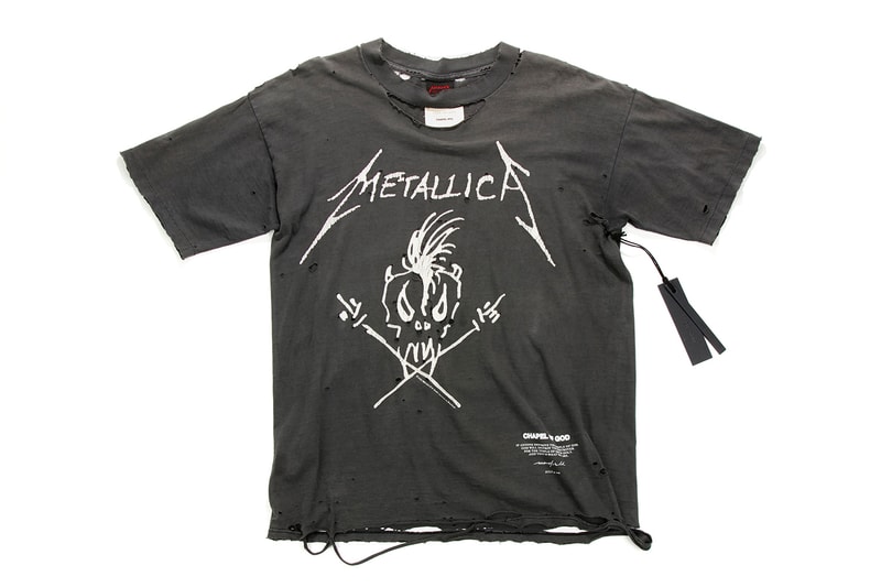 Jerry Lorenzo Chapel of God Vintage Band Tee Collection