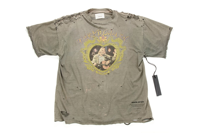 Jerry Lorenzo Chapel of God Vintage Band Tee Collection