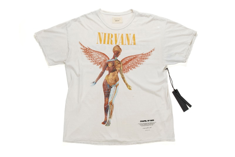 Jerry Lorenzo Chapel of God Vintage Band Tee Collection