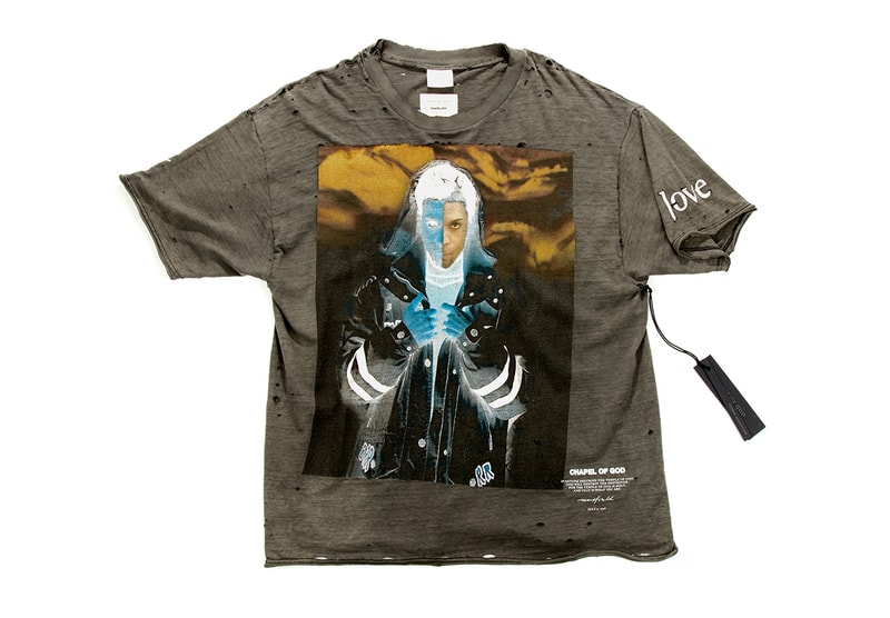 Jerry Lorenzo Chapel of God Vintage Band Tee Collection