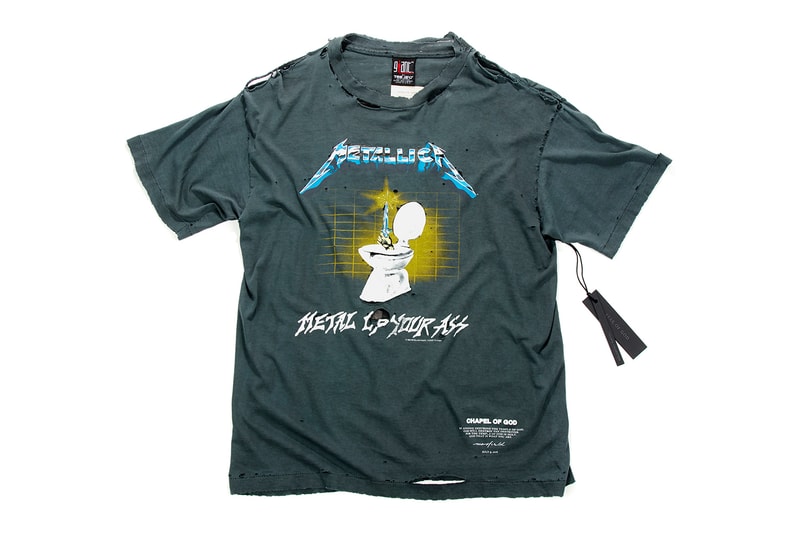 Jerry Lorenzo Chapel of God Vintage Band Tee Collection