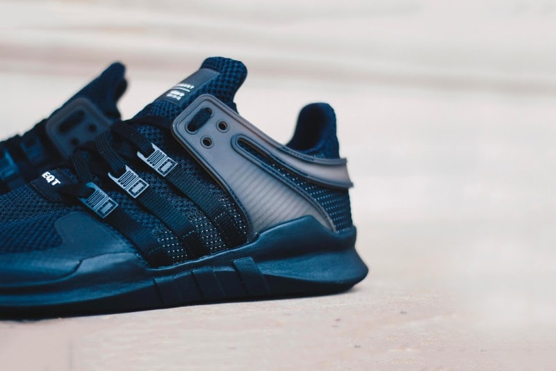 adidas EQT Support ADV "Triple Black" Closer Look