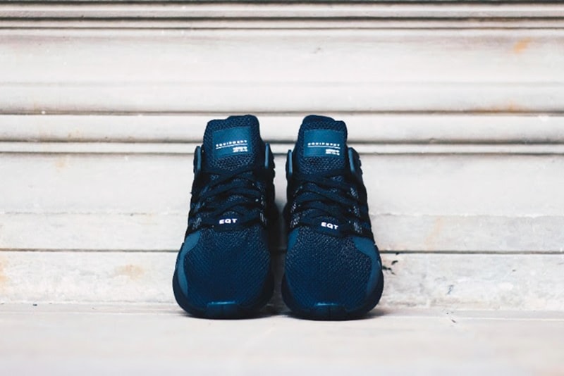 adidas EQT Support ADV "Triple Black" Closer Look