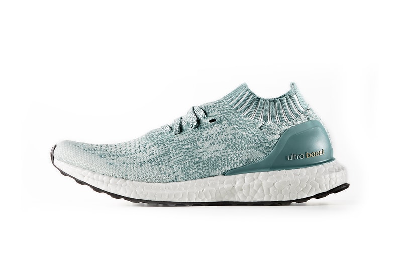 adidas Ultra Boost Uncaged Olive Navy and Sea Blue