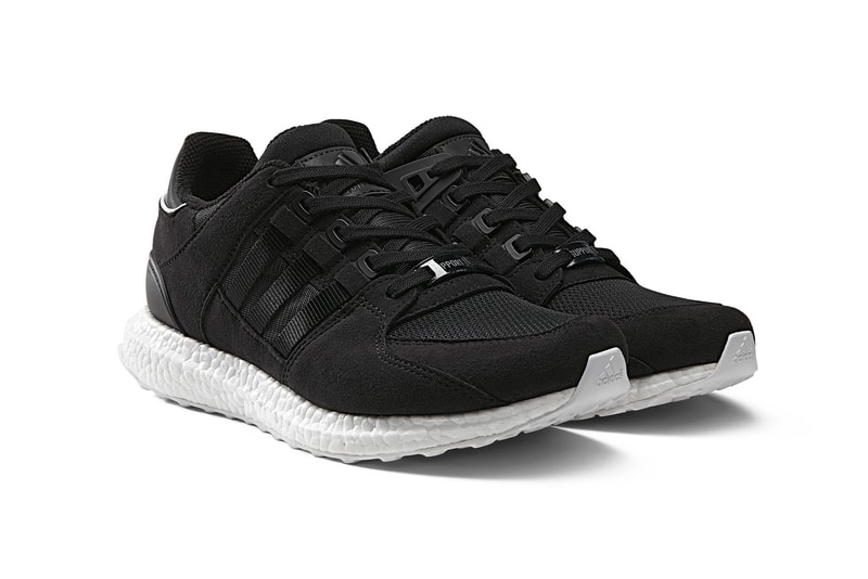 adidas EQT Support 93/16 BOOST in Black and White