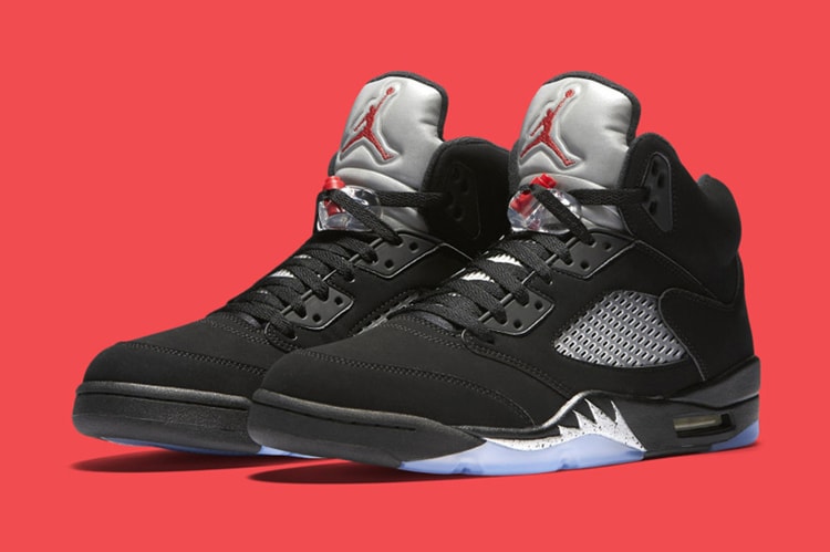 Jordan Brand Officially Reveals the Air Jordan 5 "Metallic" With "Nike Air" Branding