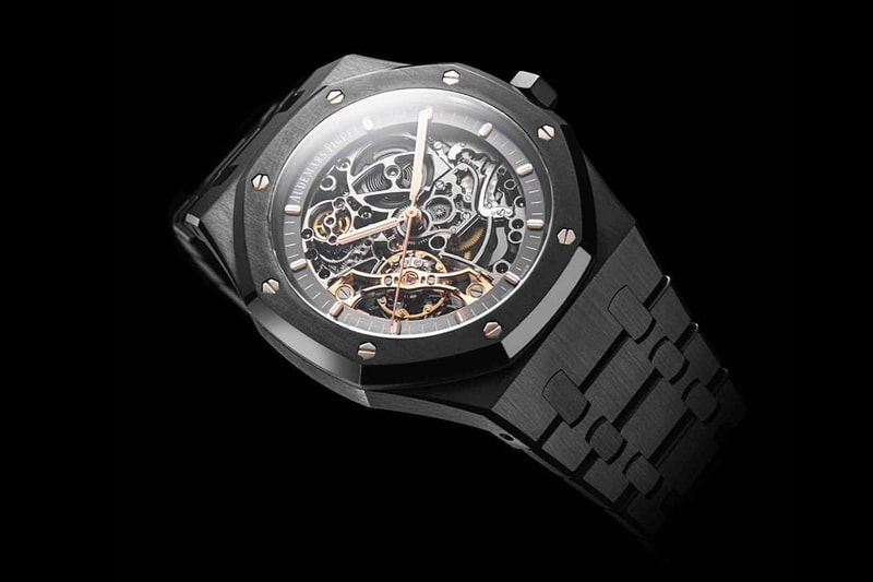 Audemars Piguet Black Royal Oak Openworked